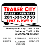 Trailer City sells, rents and services utility trailers